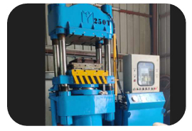 250-Ton Rubber Compression Moulding Machine